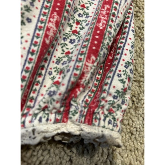 LANZ Of SALZBURG size S NIGHTGOWN 100% Cotton Long Flannel GrannyCore B24 - Picture 10 of 12